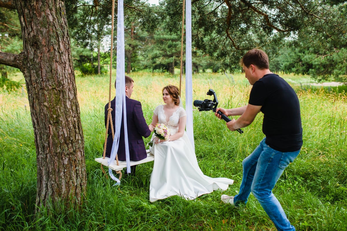 Cinematic wedding videography