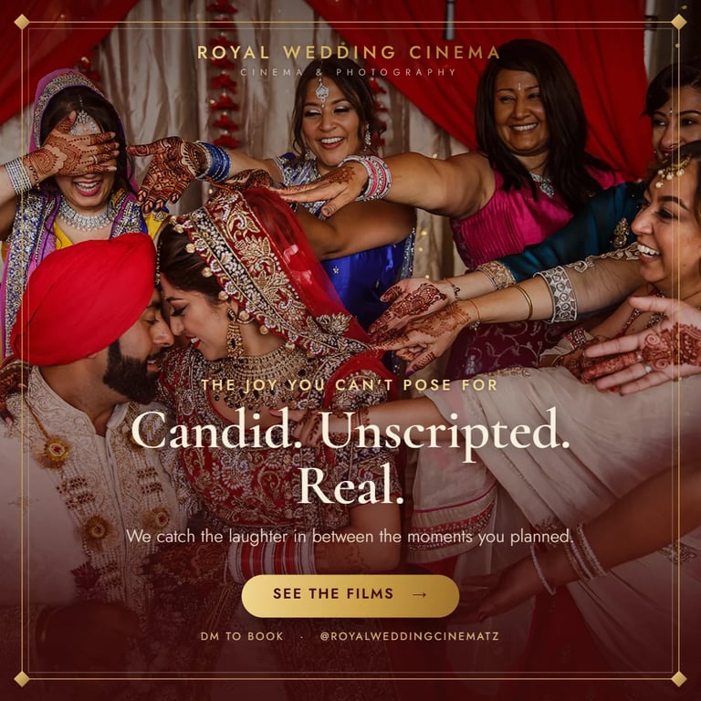 Group of women in colorful traditional wedding attire laughing together at a celebration
