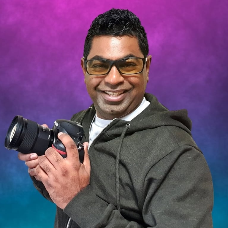 Diven, Lead Wedding Photographer & Cinematographer at Royal Wedding Tanzania — 20+ years capturing multicultural weddings across the UK and East Africa